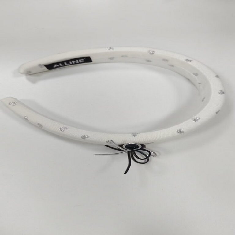 Fabric Hair Accessories Campus Chaos Collection - White Fabric Headband 33