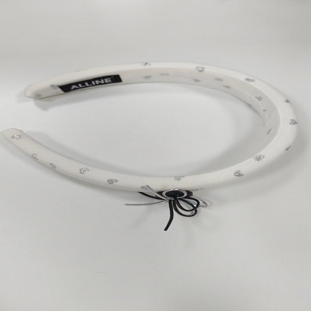 Fabric Hair Accessories Campus Chaos Collection - White Fabric Headband 33
