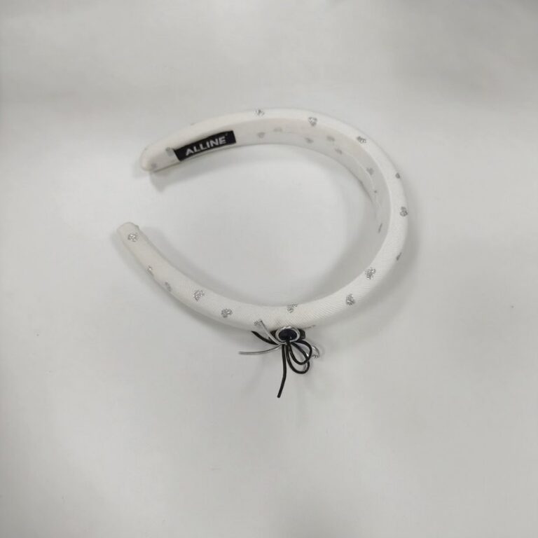 Fabric Hair Accessories Campus Chaos Collection - White Fabric Headband 33