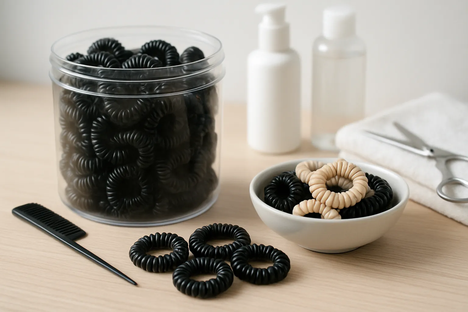 Why Bulk Purchase Hair Ties is Essential for Salons: A Guide to Choosing the Right Elastic Hair Accessories